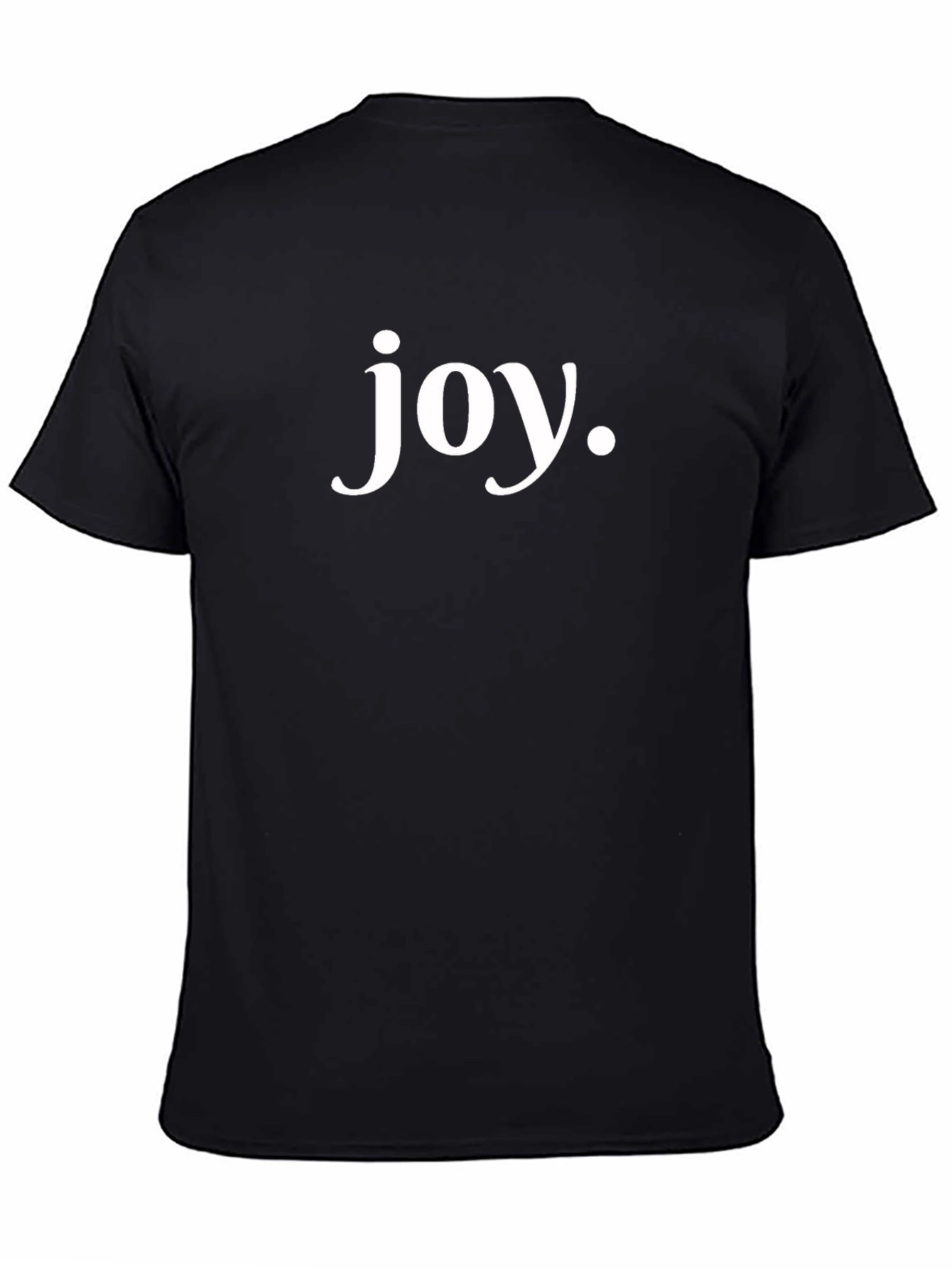 Joy Graphic T-Shirt - Classic Black Tee