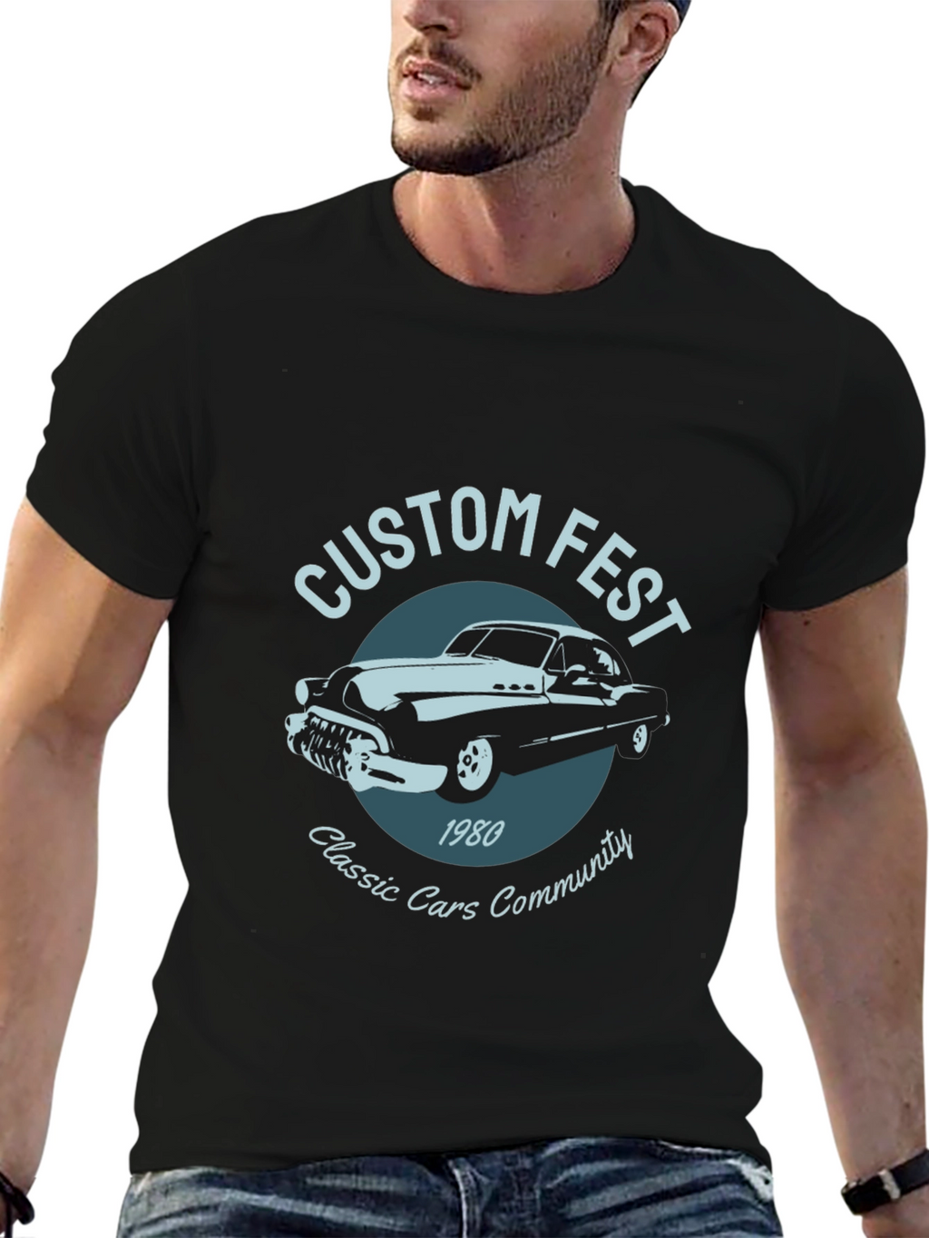 Custom Fest 1980 Classic Car Community T-Shirt