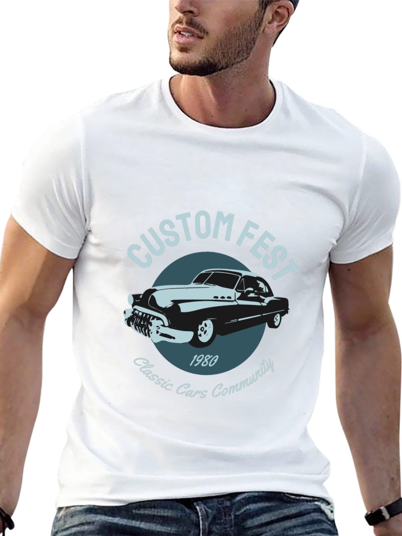 Custom Fest 1980 Classic Car Community T-Shirt