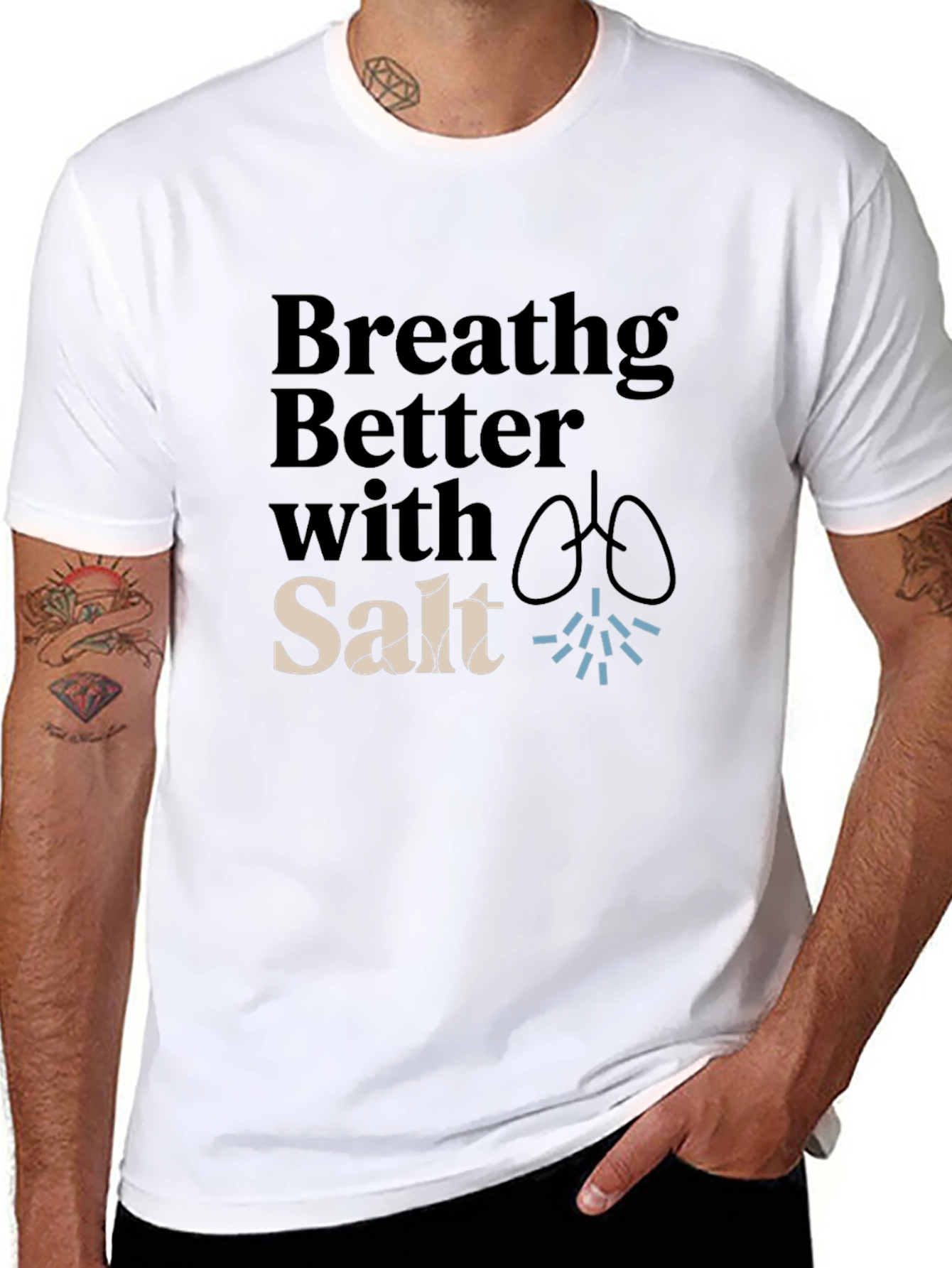 Breathing Better With Salt T-Shirt