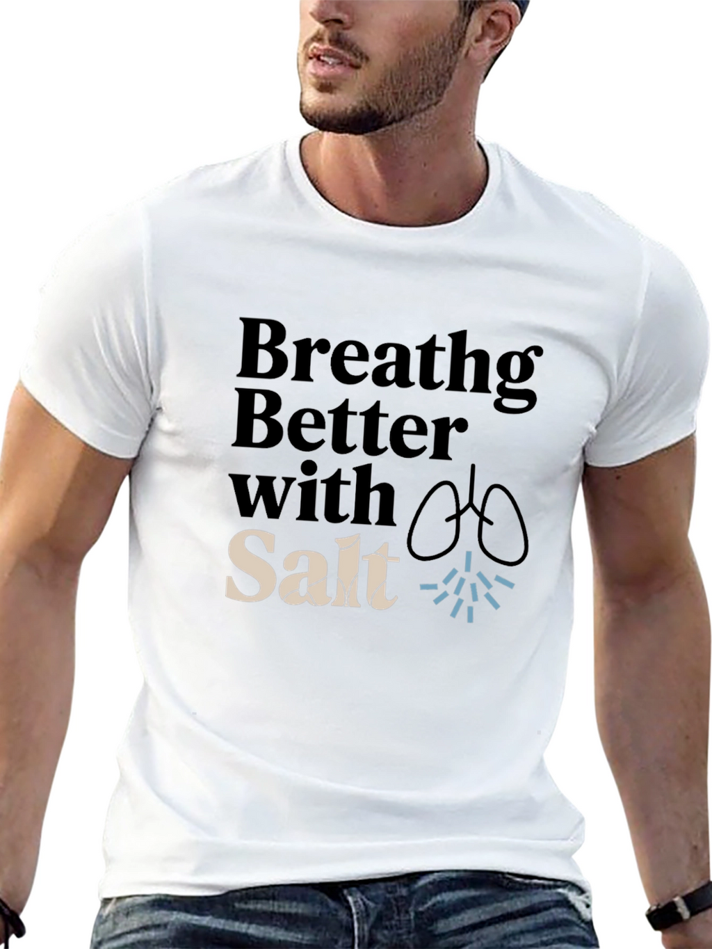 Breathing Better With Salt T-Shirt