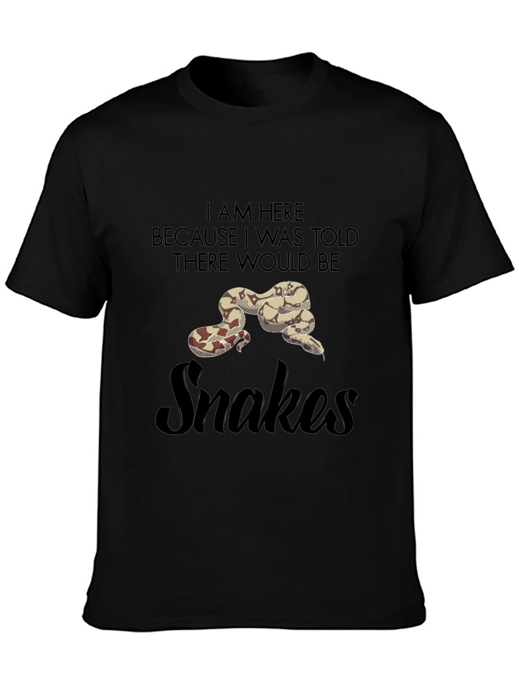 Snakes Graphic T-Shirt: Funny Snake Lover Tee