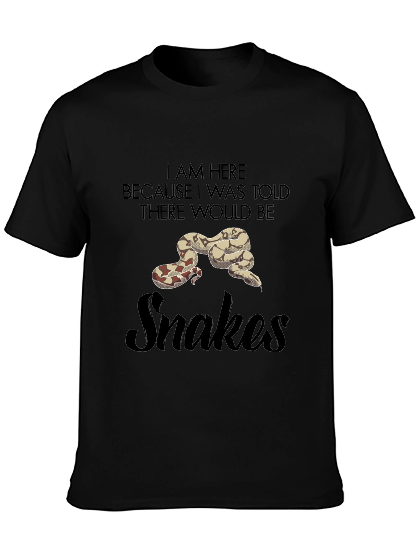 Snakes Graphic T-Shirt: Funny Snake Lover Tee