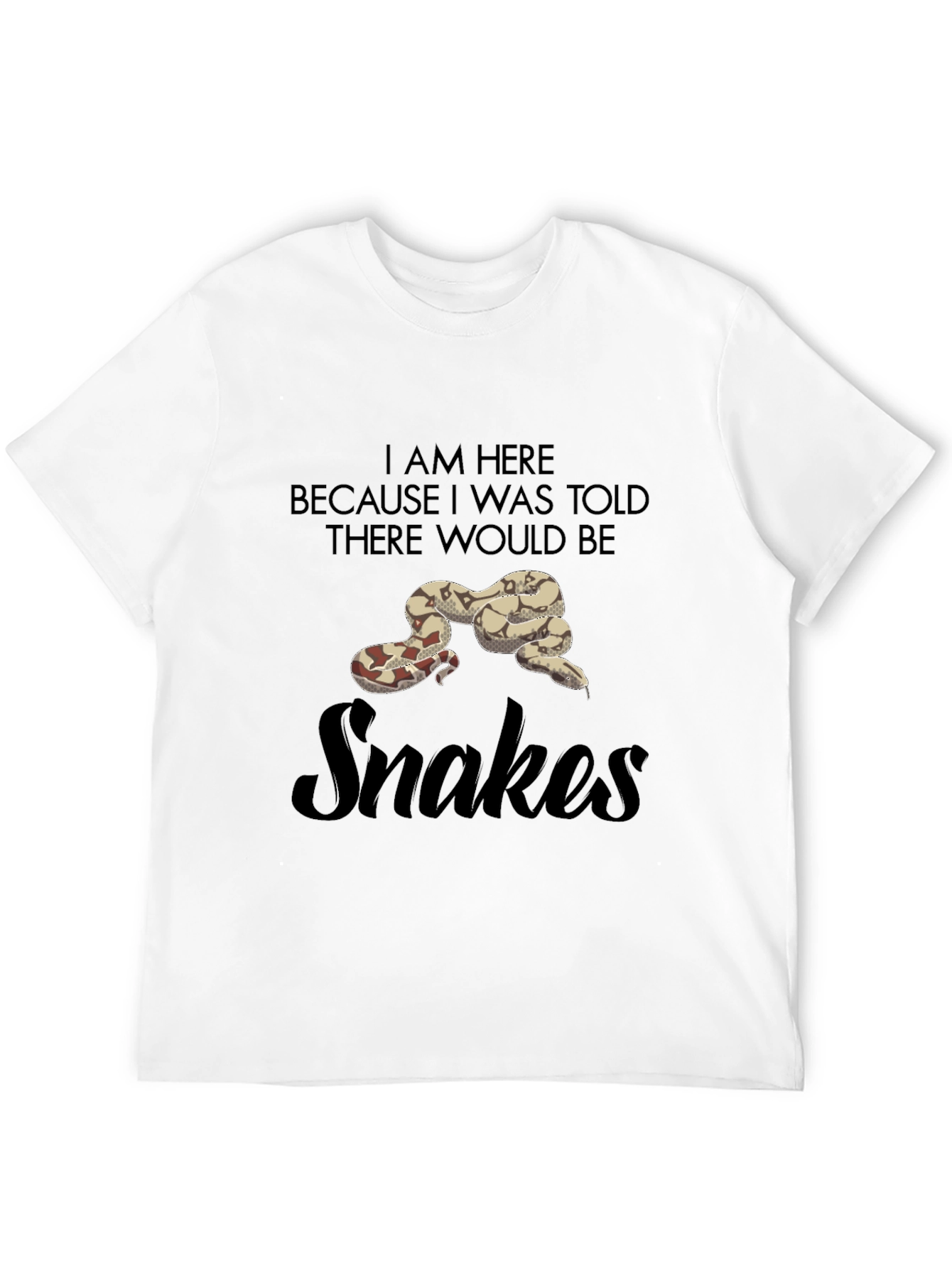 Snakes Graphic T-Shirt: Funny Snake Lover Tee