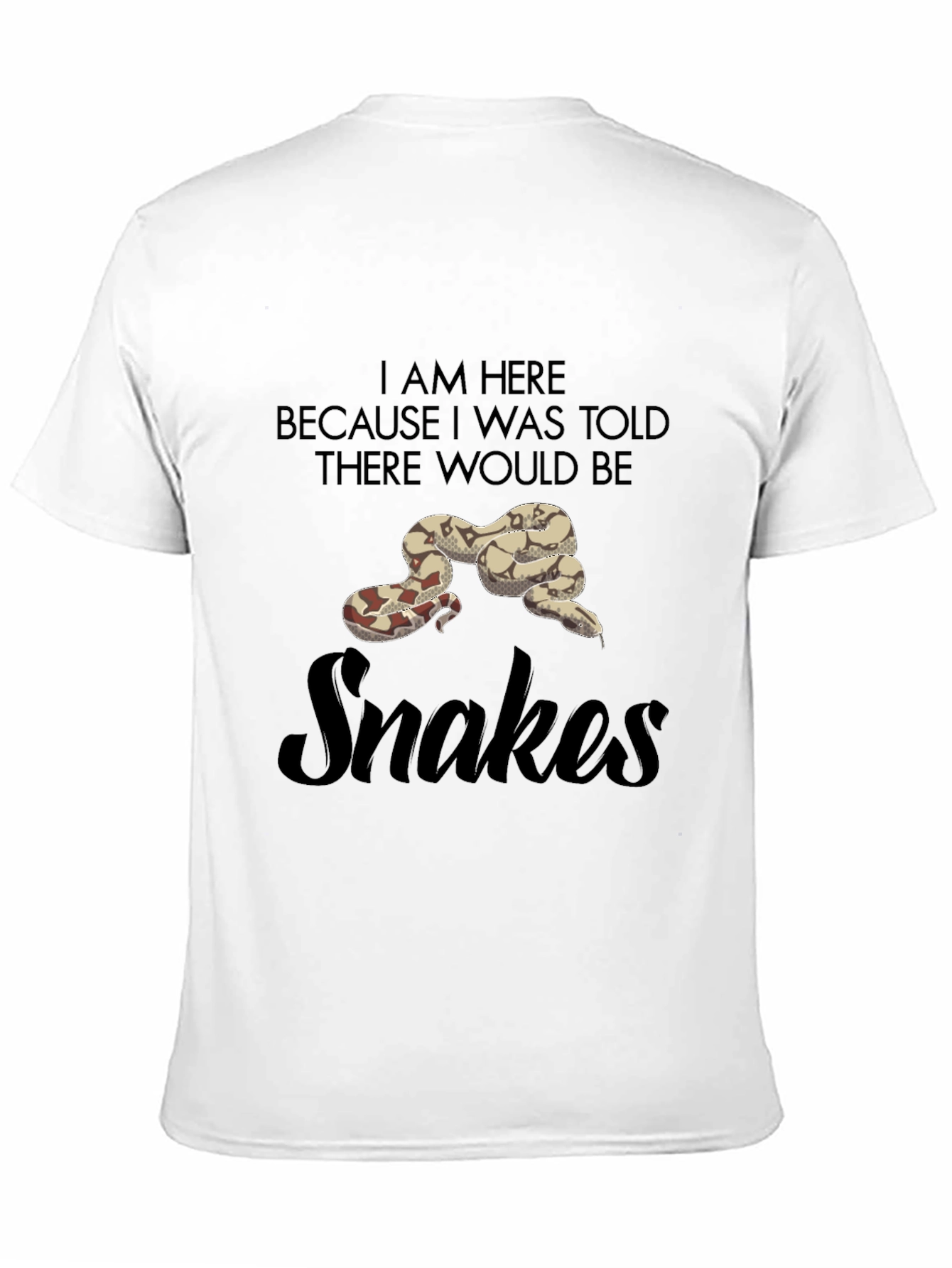 Snakes Graphic T-Shirt: Funny Snake Lover Tee