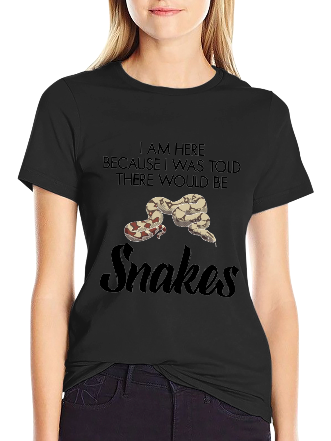 Snakes Graphic T-Shirt: Funny Snake Lover Tee