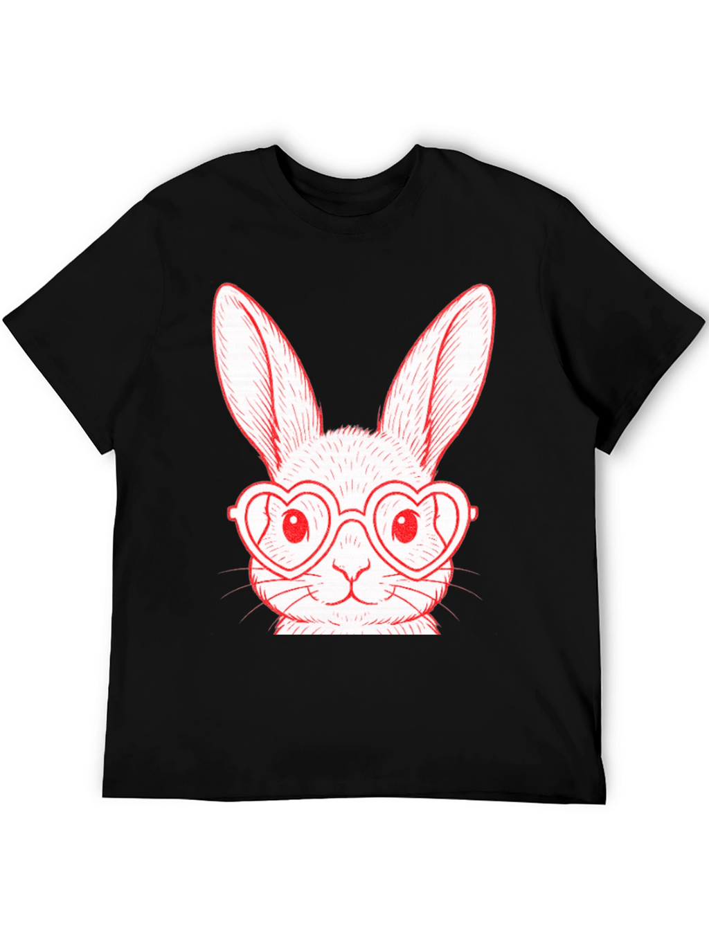 Bunny Heart Glasses T-Shirt