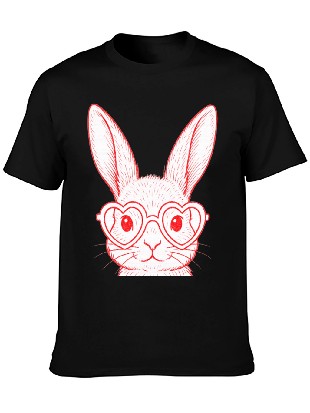 Bunny Heart Glasses T-Shirt