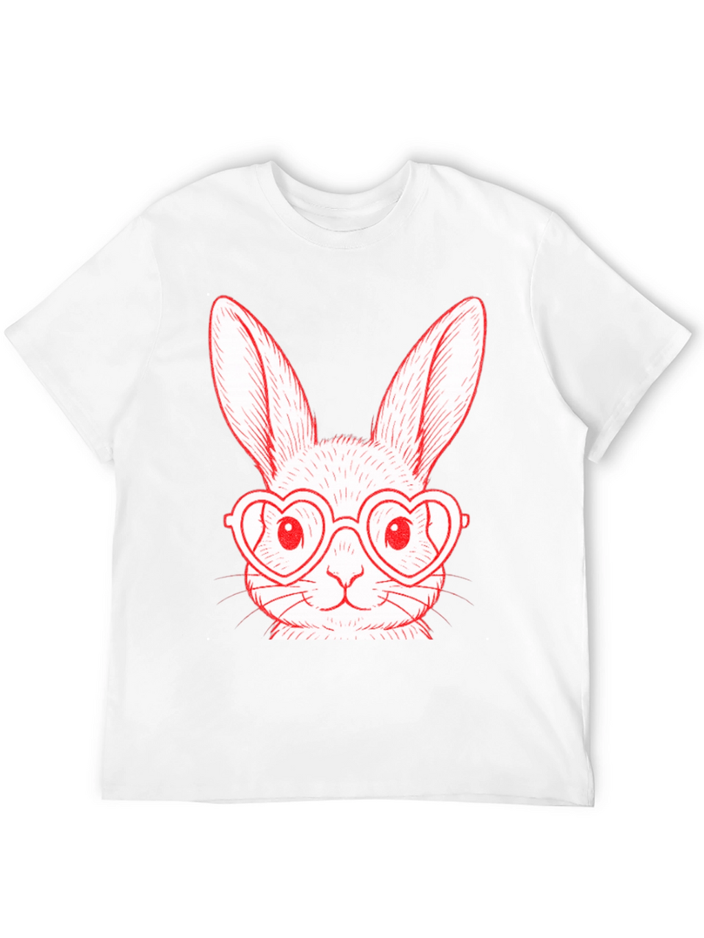 Bunny Heart Glasses T-Shirt