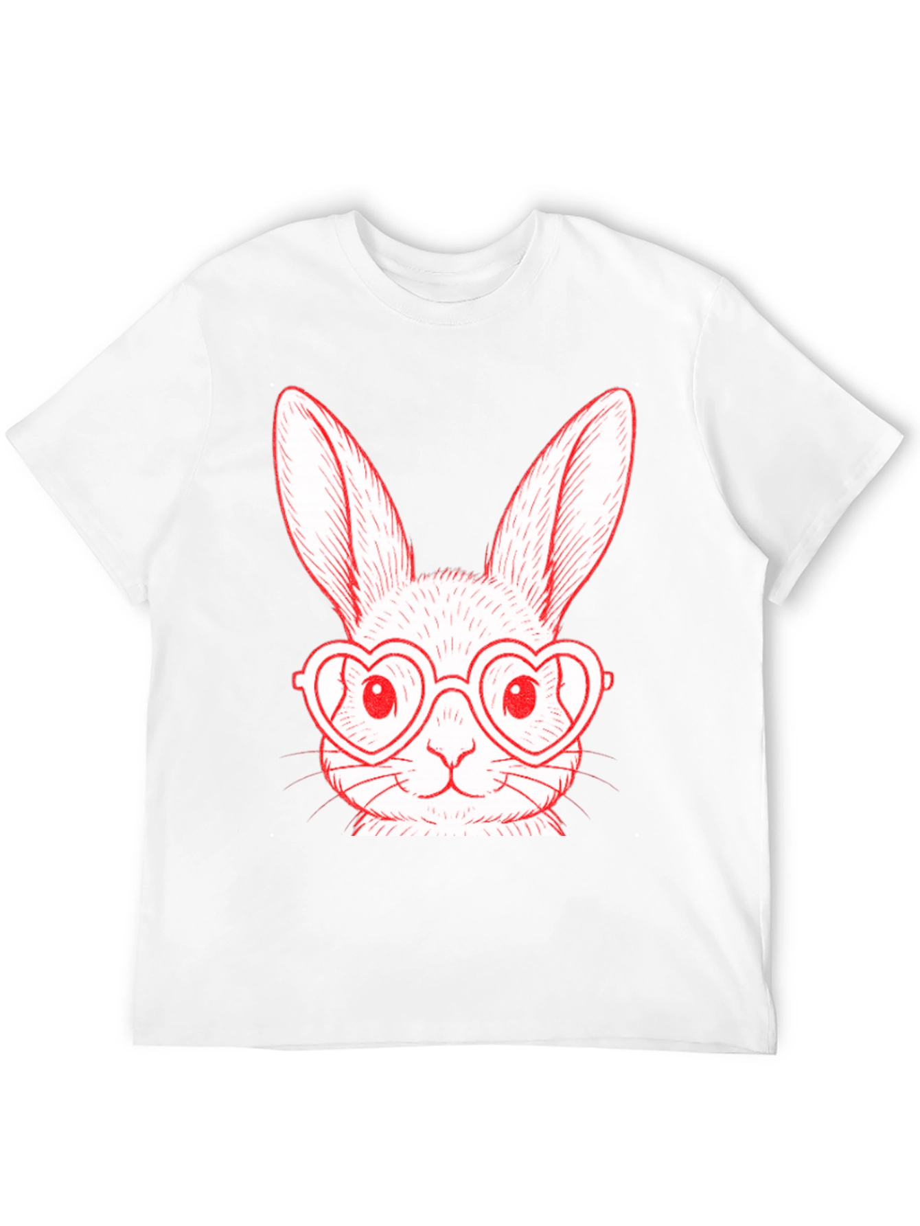Bunny Heart Glasses T-Shirt