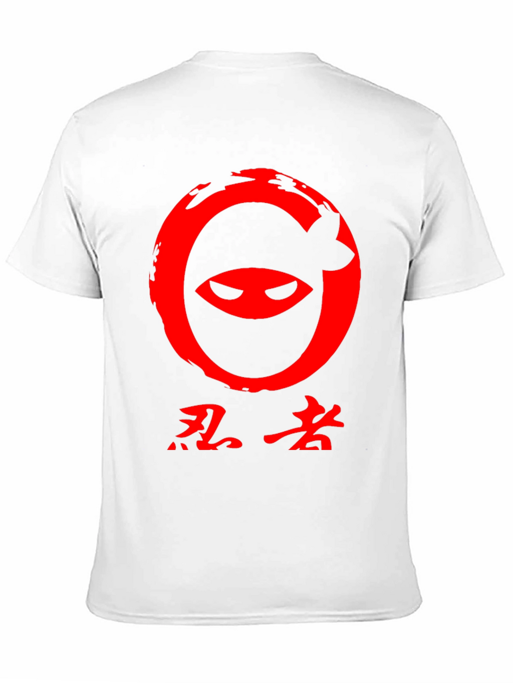 Ninja Graphic Tee - Red on Black