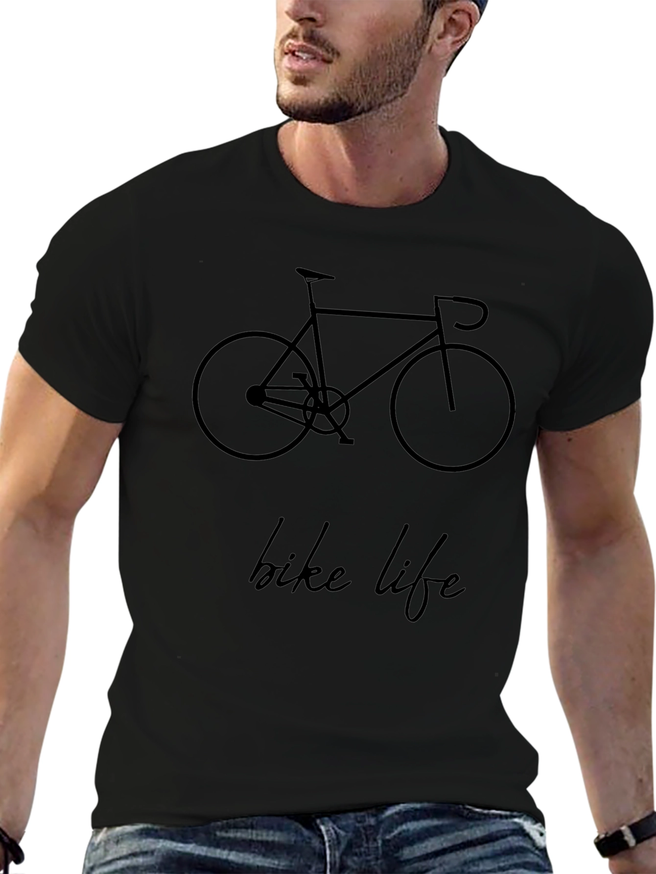Bike Life Black T-Shirt