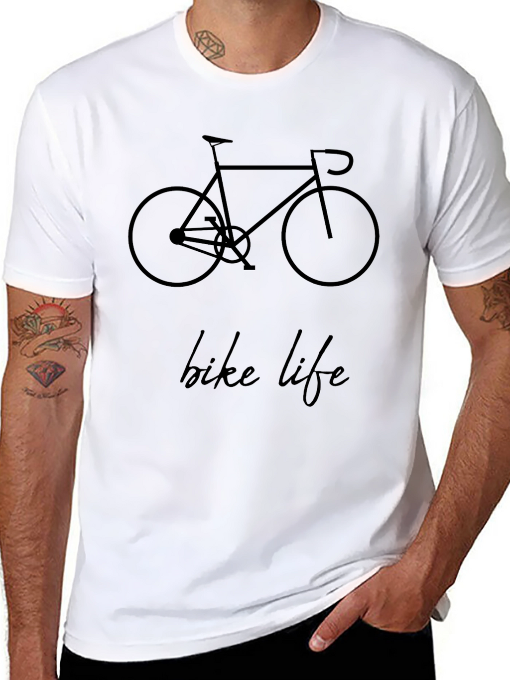 Bike Life Black T-Shirt
