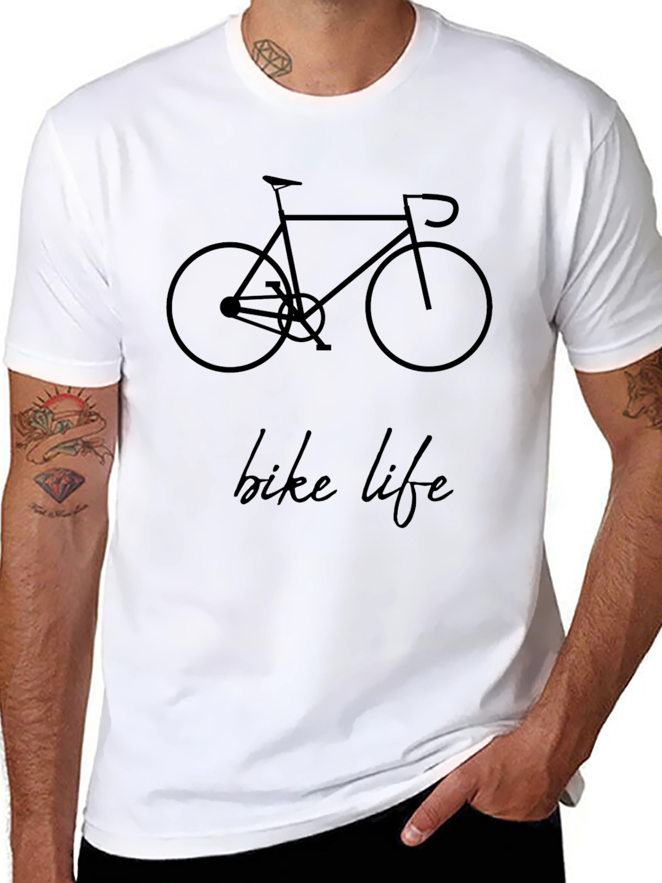 Bike Life Black T-Shirt