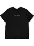 Adult Content Graphic Print Black T-Shirt