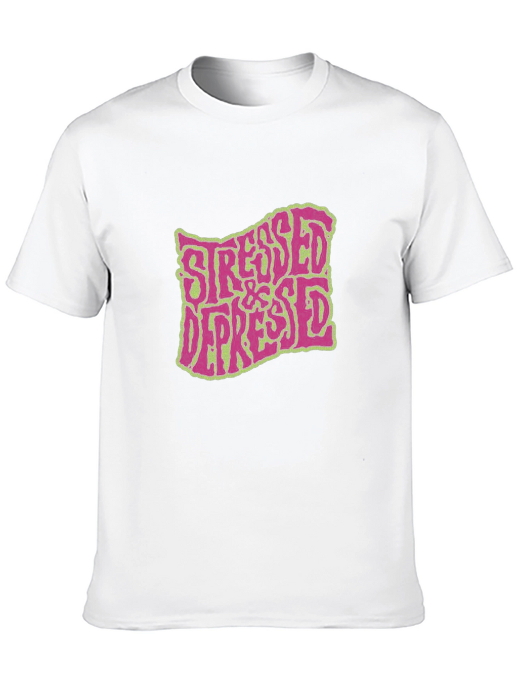 Stressed & Depressed Graphic T-Shirt
