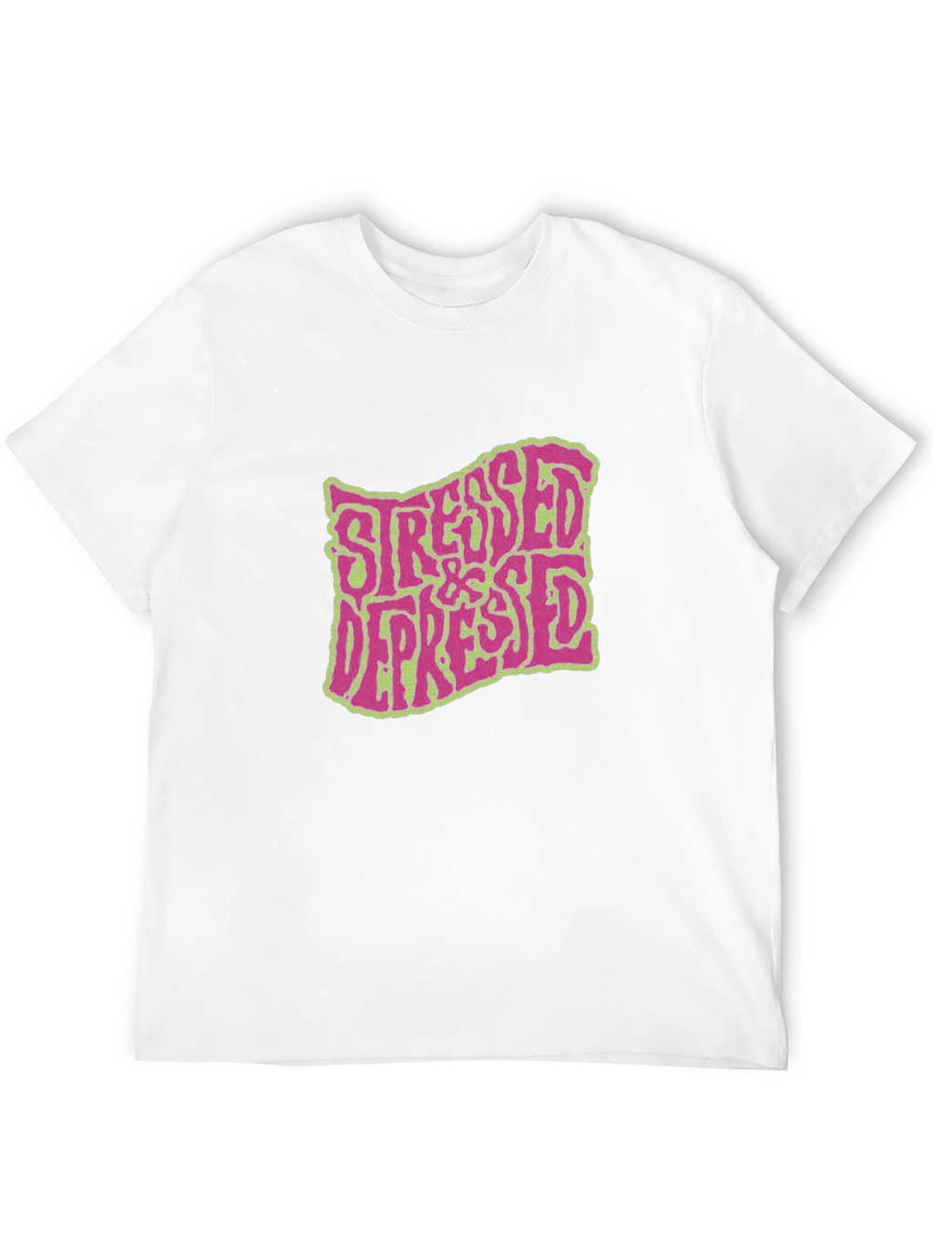 Stressed & Depressed Graphic T-Shirt
