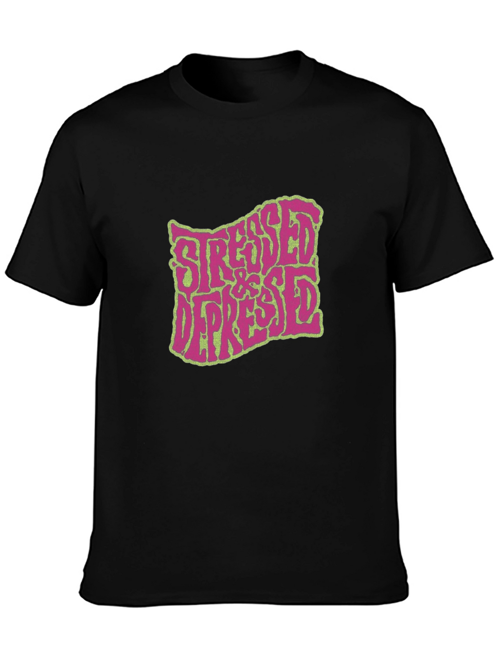 Stressed & Depressed Graphic T-Shirt