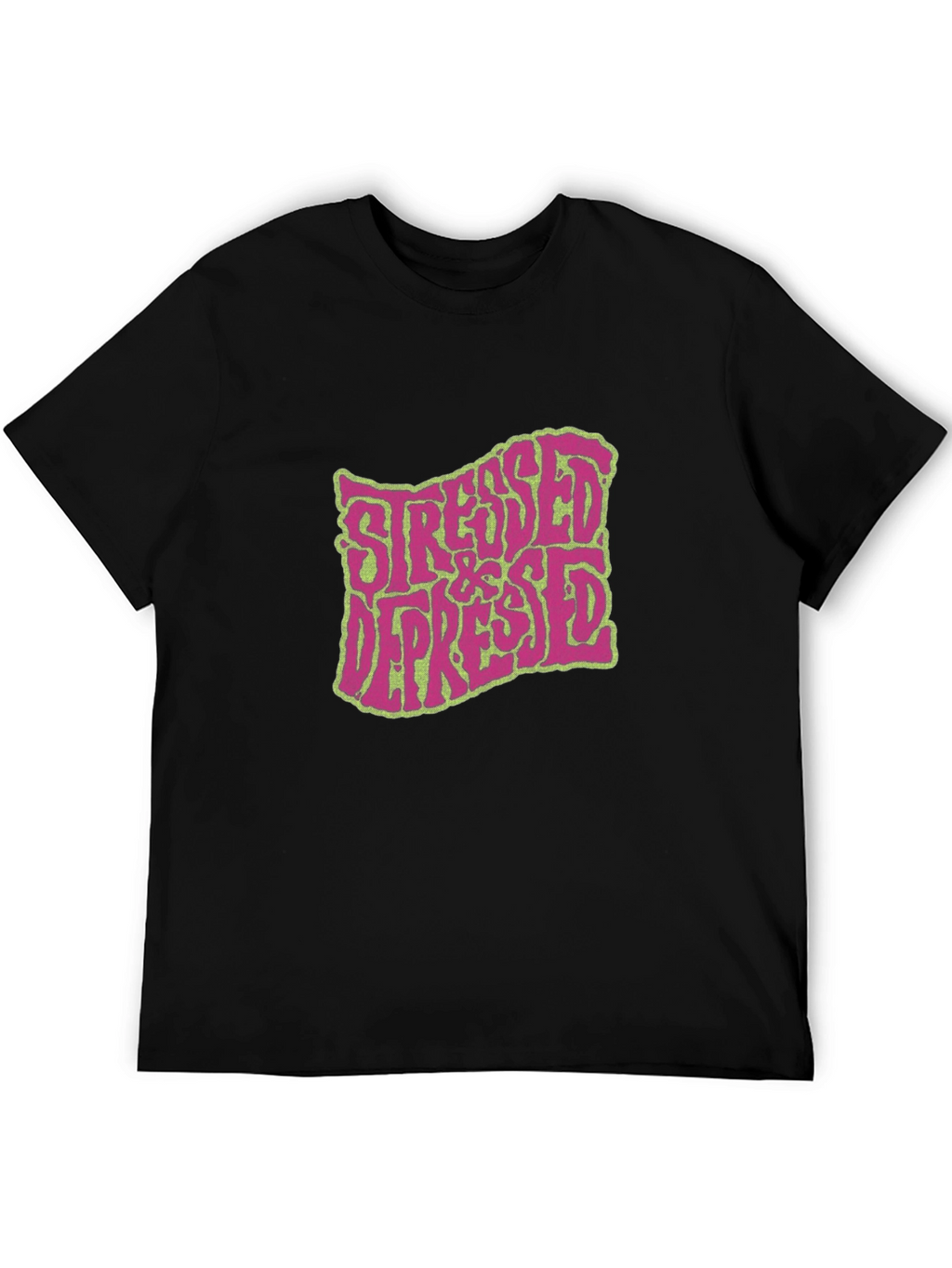 Stressed & Depressed Graphic T-Shirt