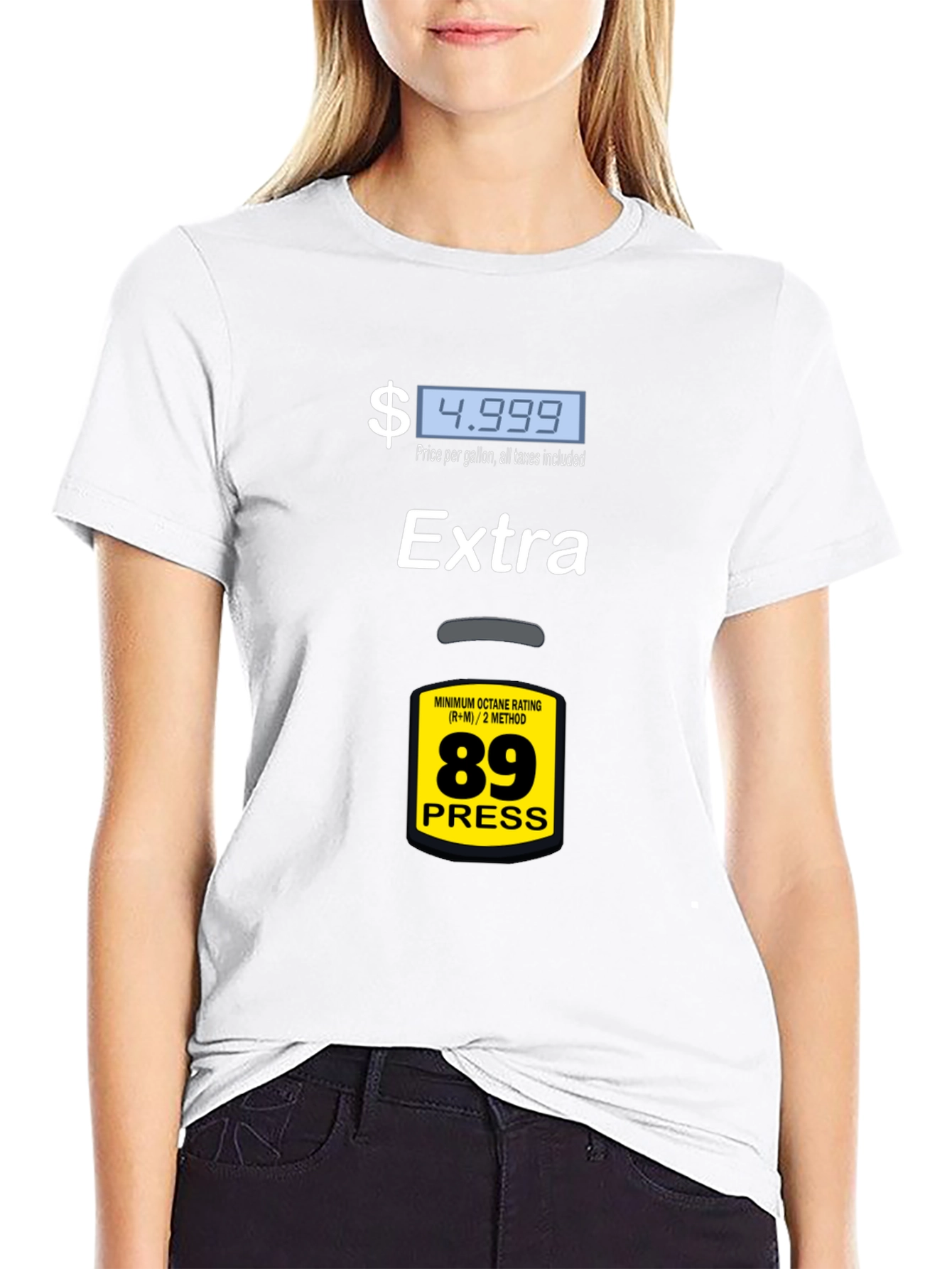 Funny Gas Price T-Shirt - Extra Octane 89