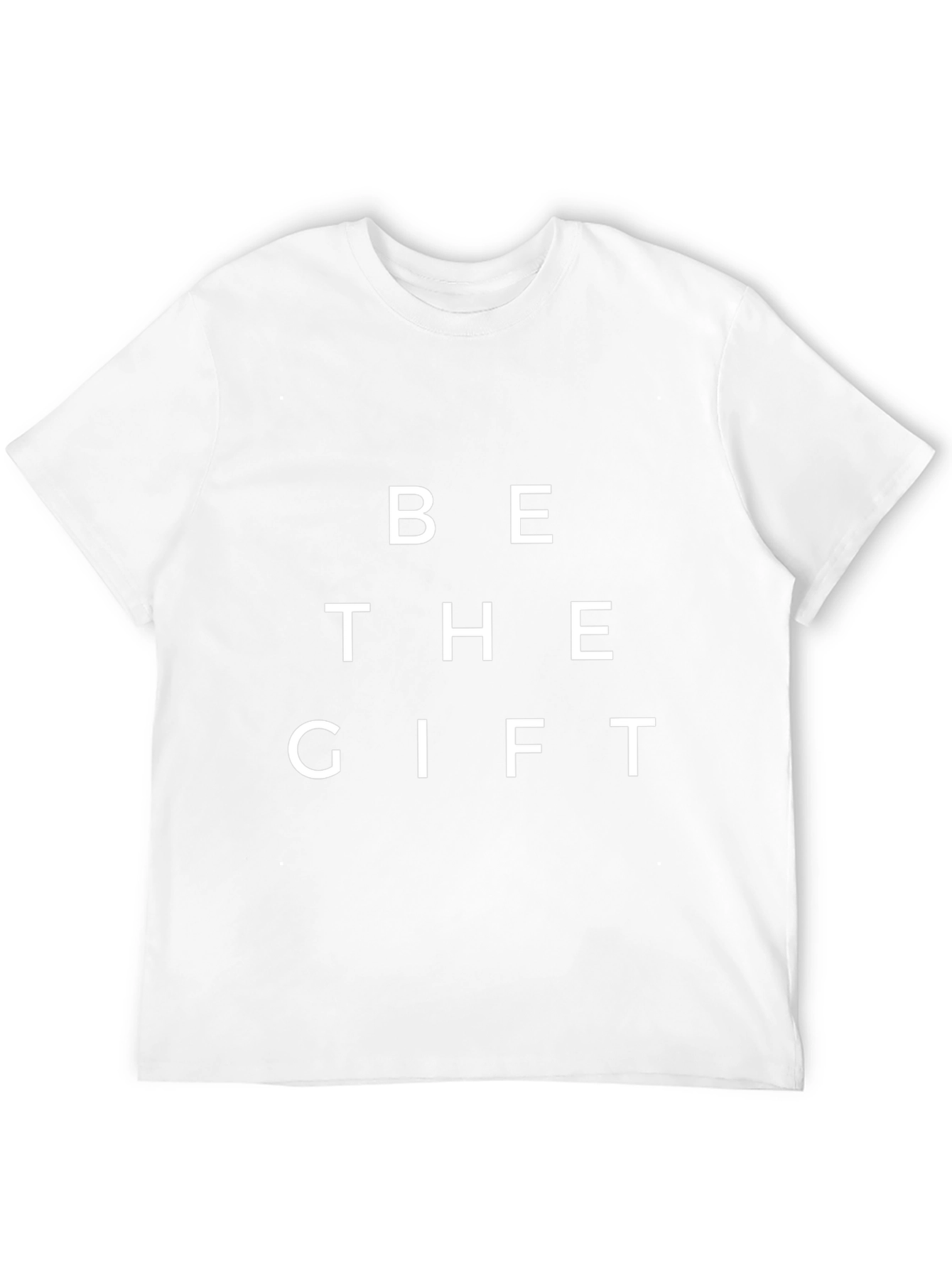Be The Gift Black Graphic Tee Shirt