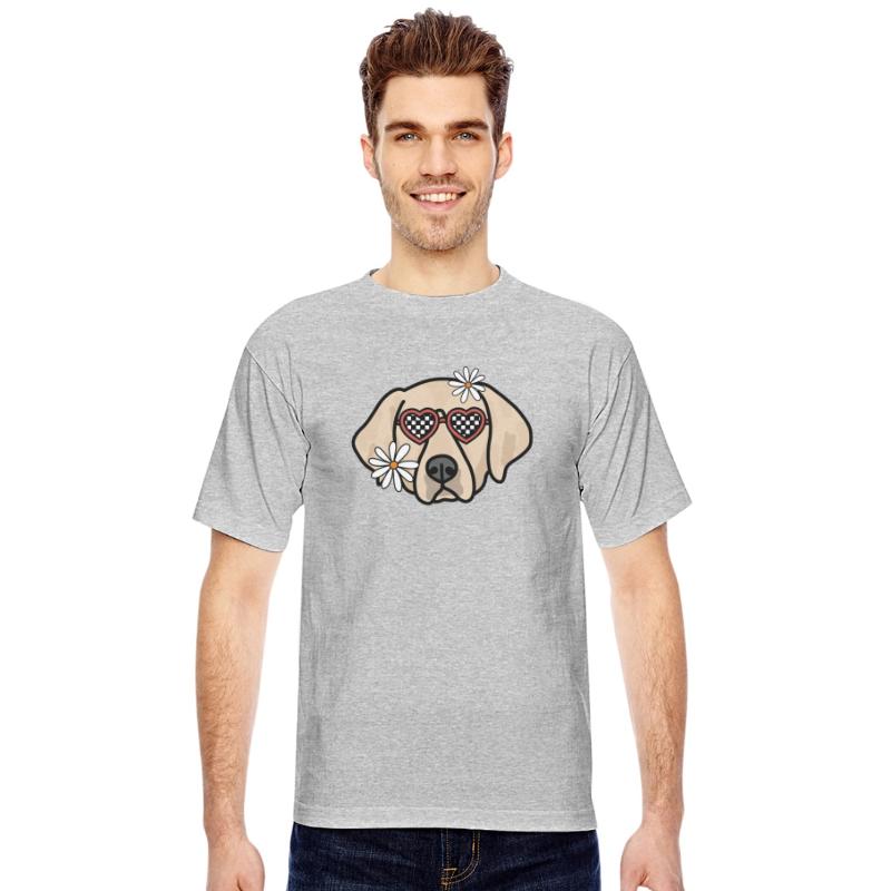 Labrador Cream Retro Dog