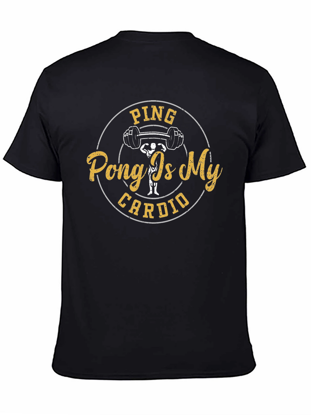 Ping Pong Is My Cardio Graphic T-Shirt
