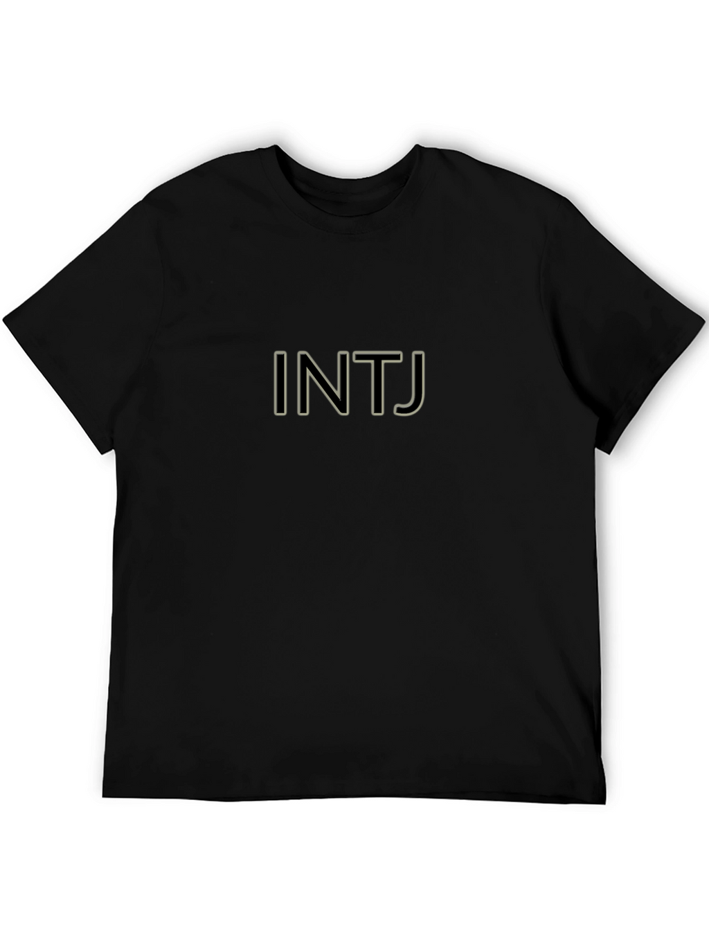 INTJ Personality Black T-Shirt
