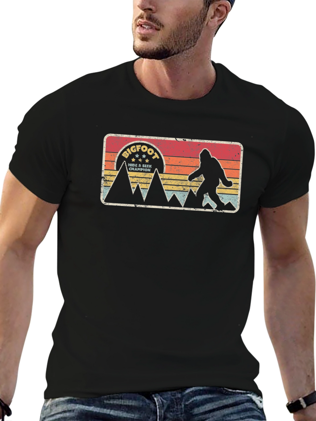 Bigfoot Hide & Seek Champion T-Shirt