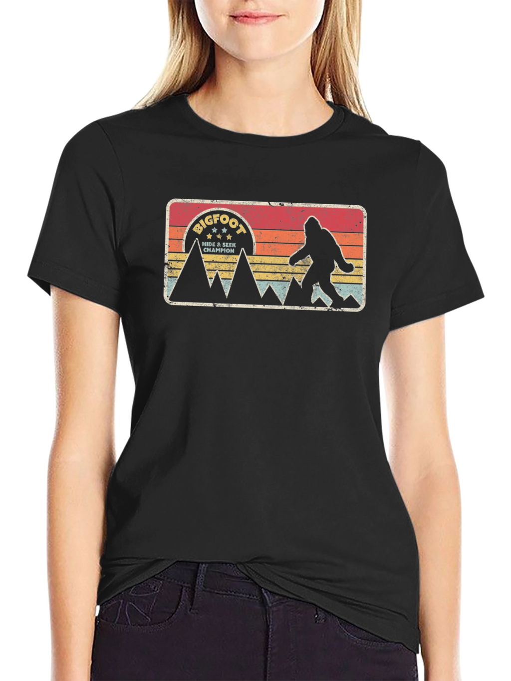 Bigfoot Hide & Seek Champion T-Shirt