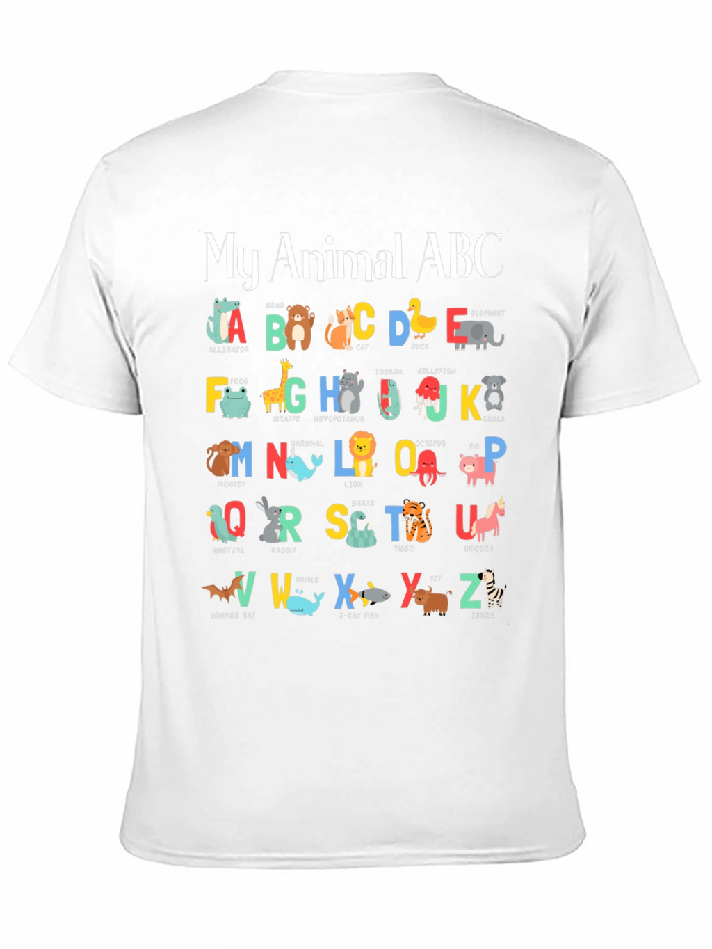Animal ABC T-Shirt - Educational and Fun