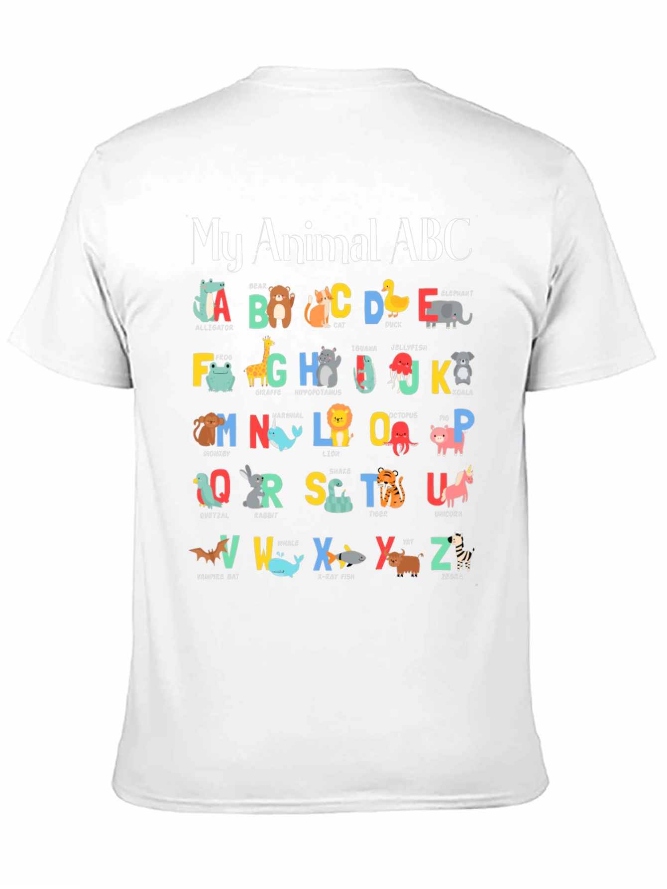 Animal ABC T-Shirt - Educational and Fun