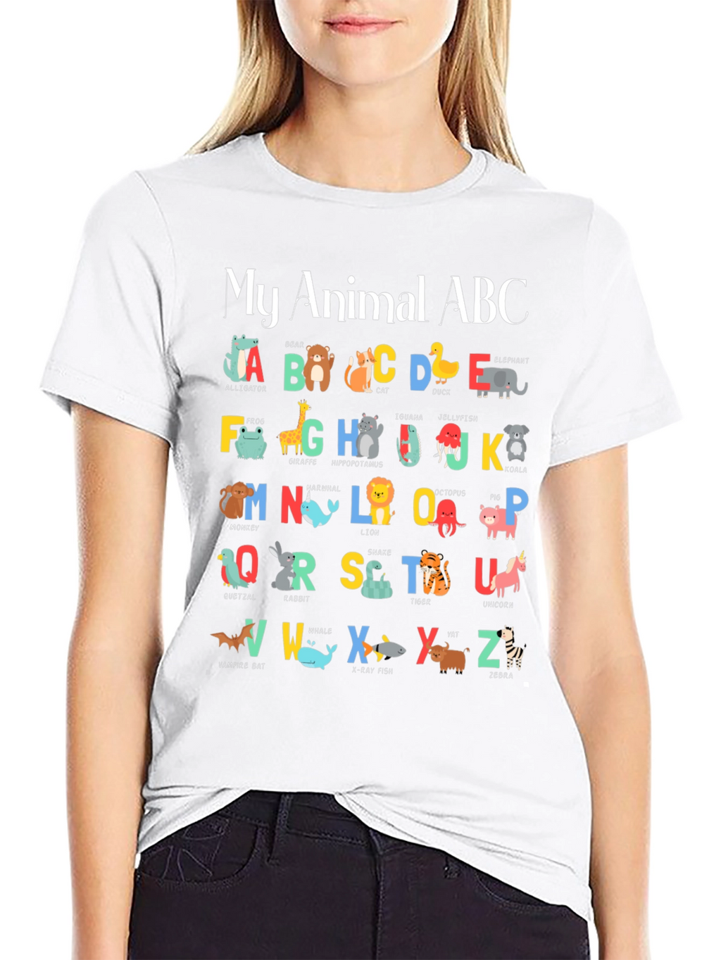 Animal ABC T-Shirt - Educational and Fun