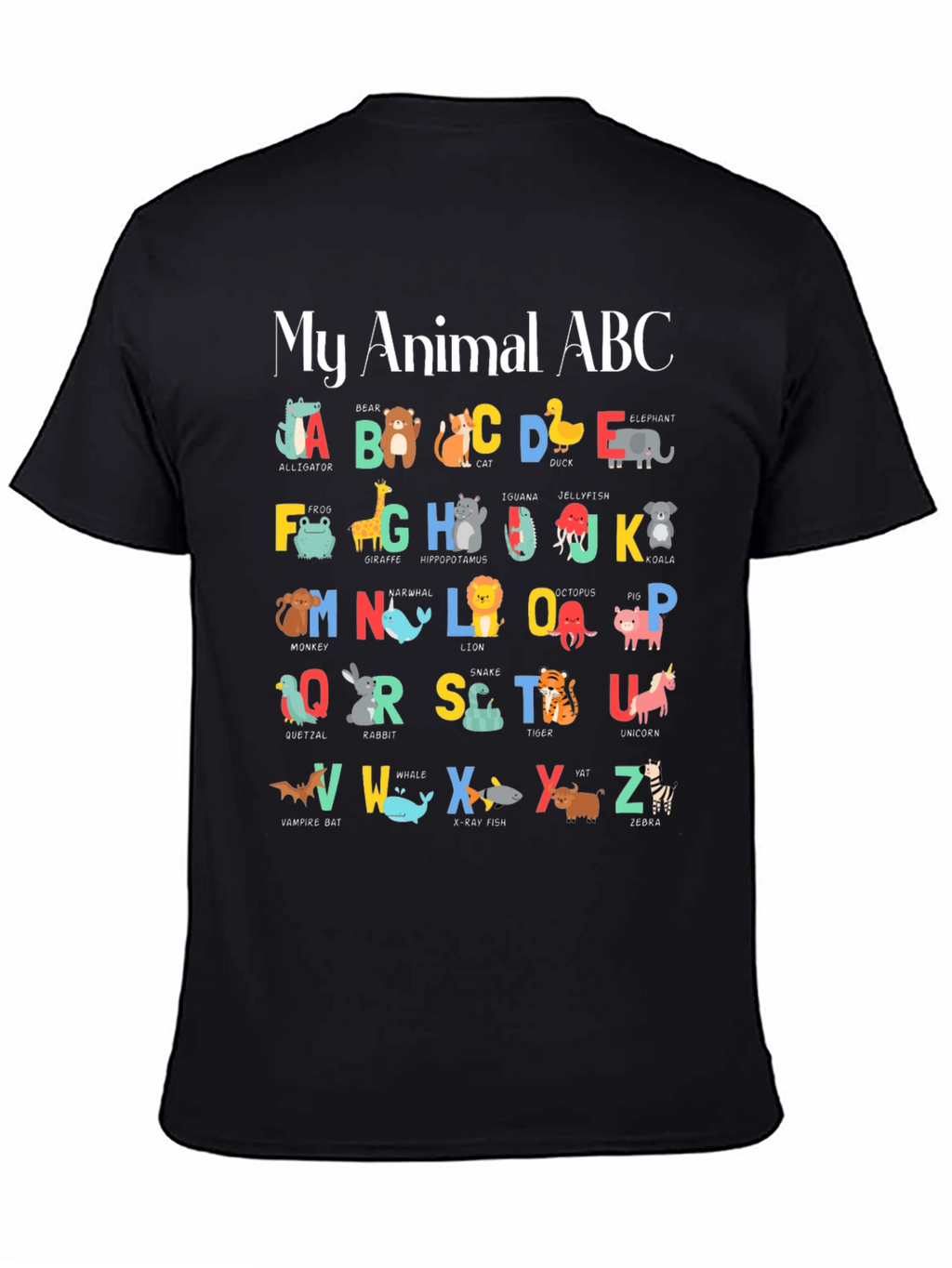 Animal ABC T-Shirt - Educational and Fun