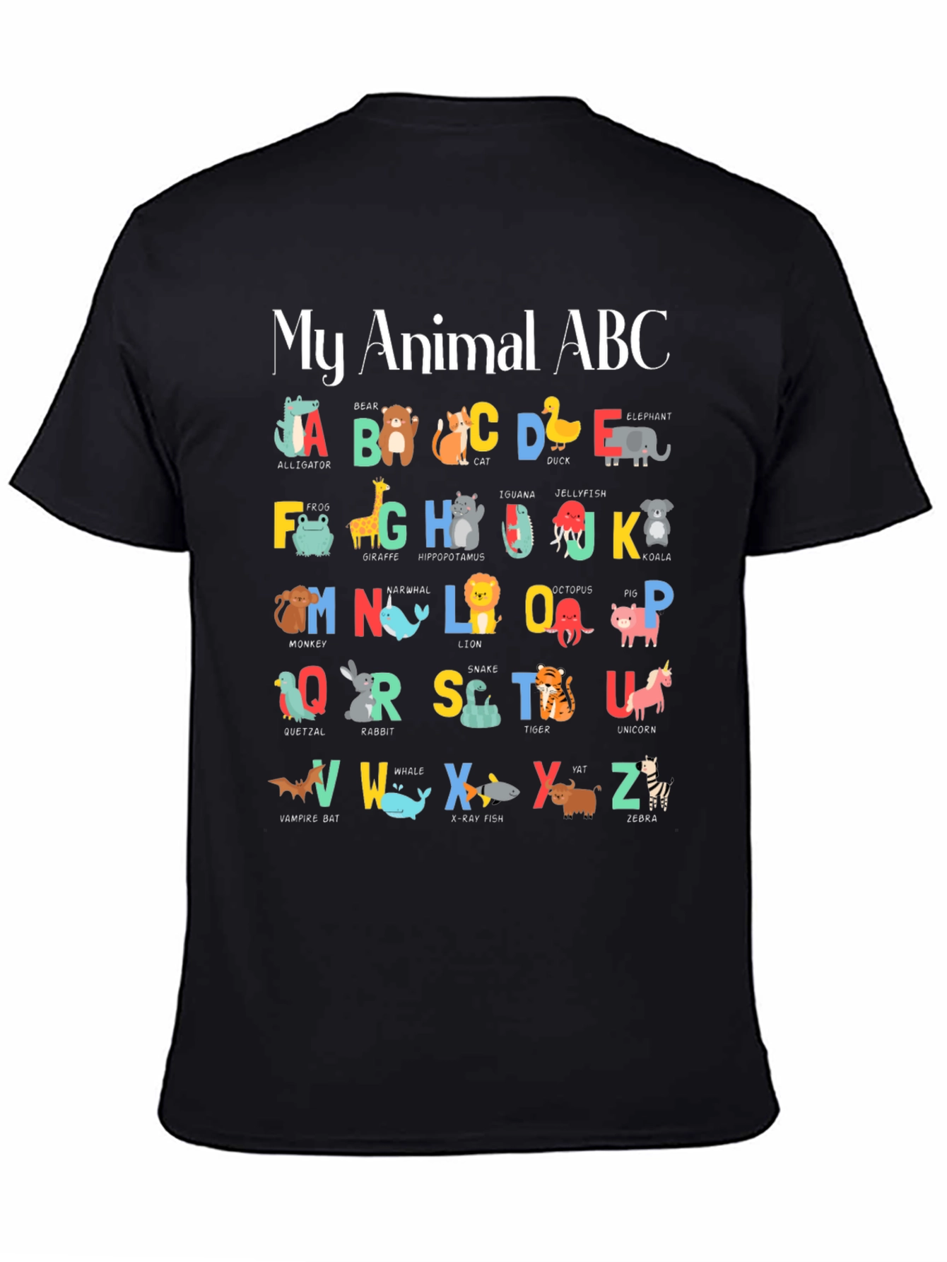 Animal ABC T-Shirt - Educational and Fun
