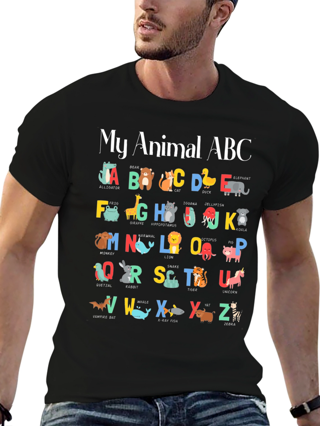 Animal ABC T-Shirt - Educational and Fun