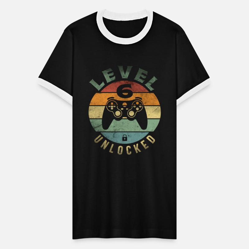 Level 6 Unlocked Funny Video Gamer 6th Birthday