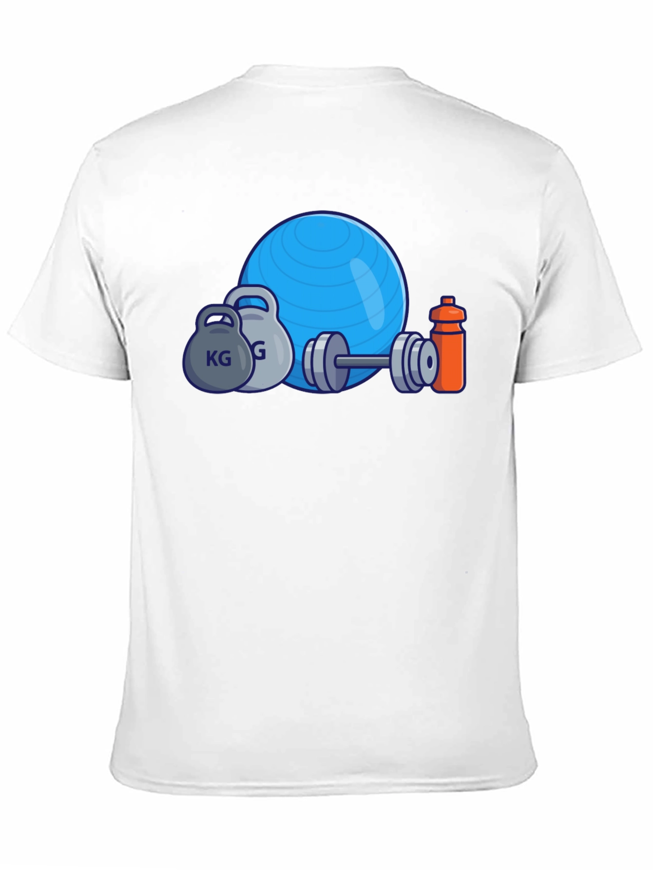 Workout Graphic T-Shirt - Fitness Design