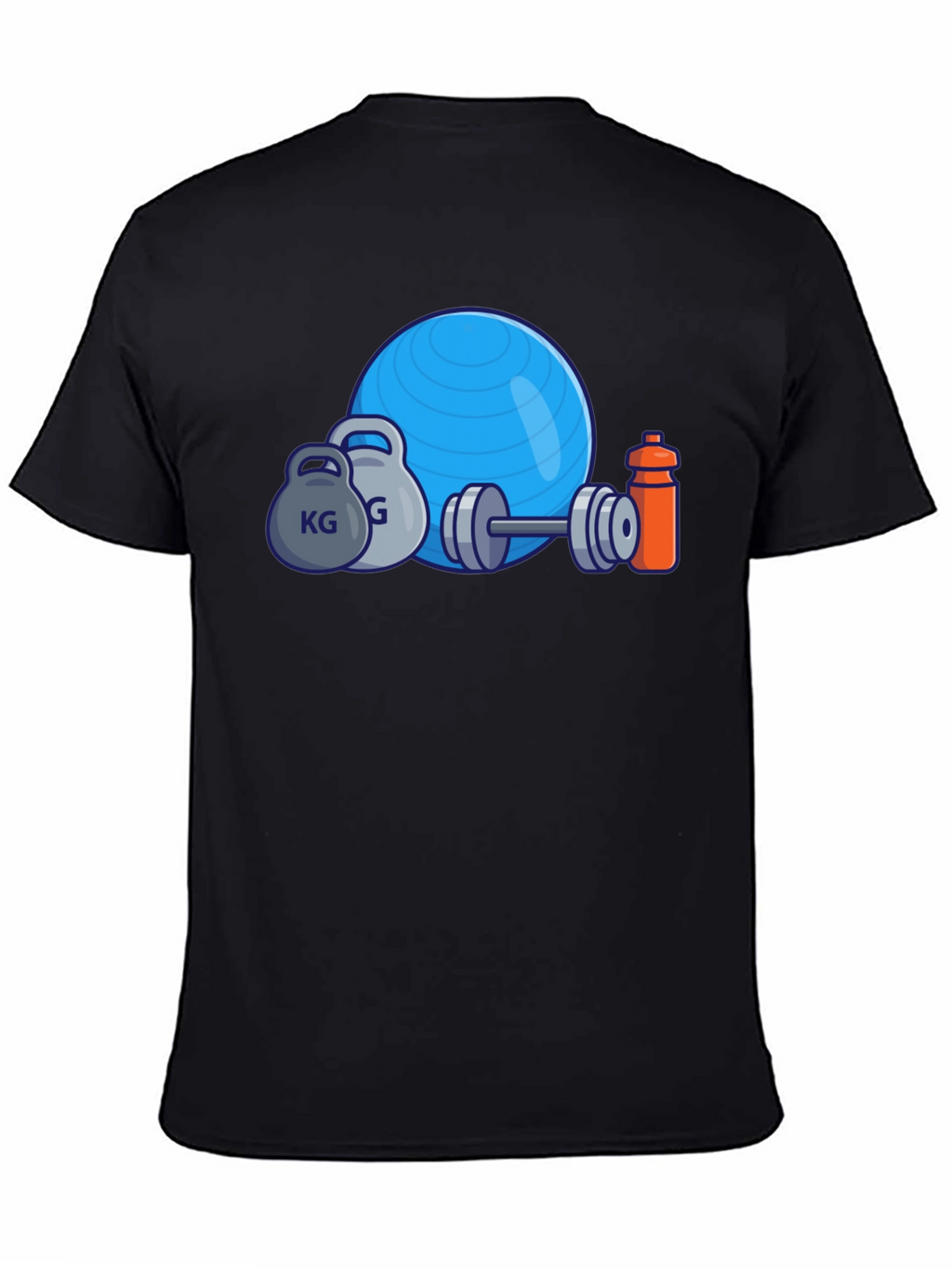 Workout Graphic T-Shirt - Fitness Design