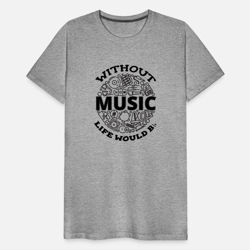 Life Without Music Would be Flat Bb Musician Funny