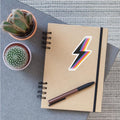 Lightning Bolt With Colorful