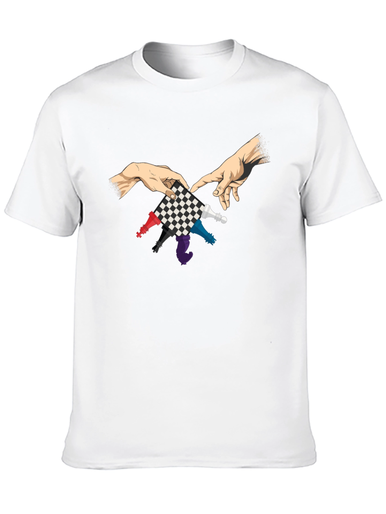 Chess Creation T-Shirt - Artistic Graphic Tee