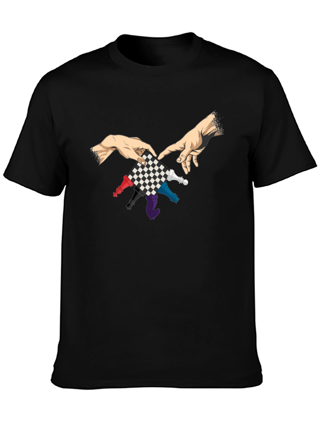 Chess Creation T-Shirt - Artistic Graphic Tee