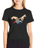 Chess Creation T-Shirt - Artistic Graphic Tee