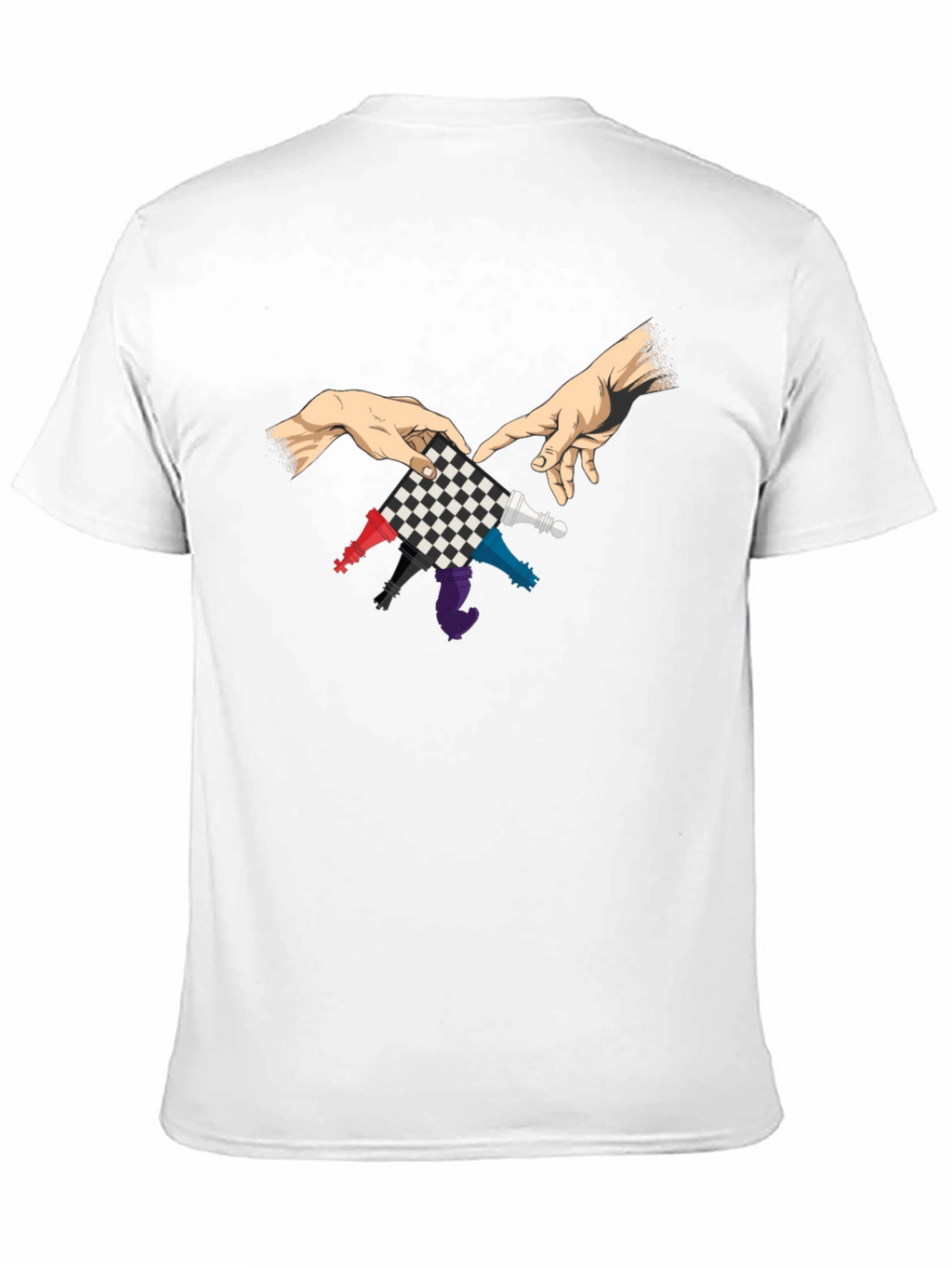 Chess Creation T-Shirt - Artistic Graphic Tee