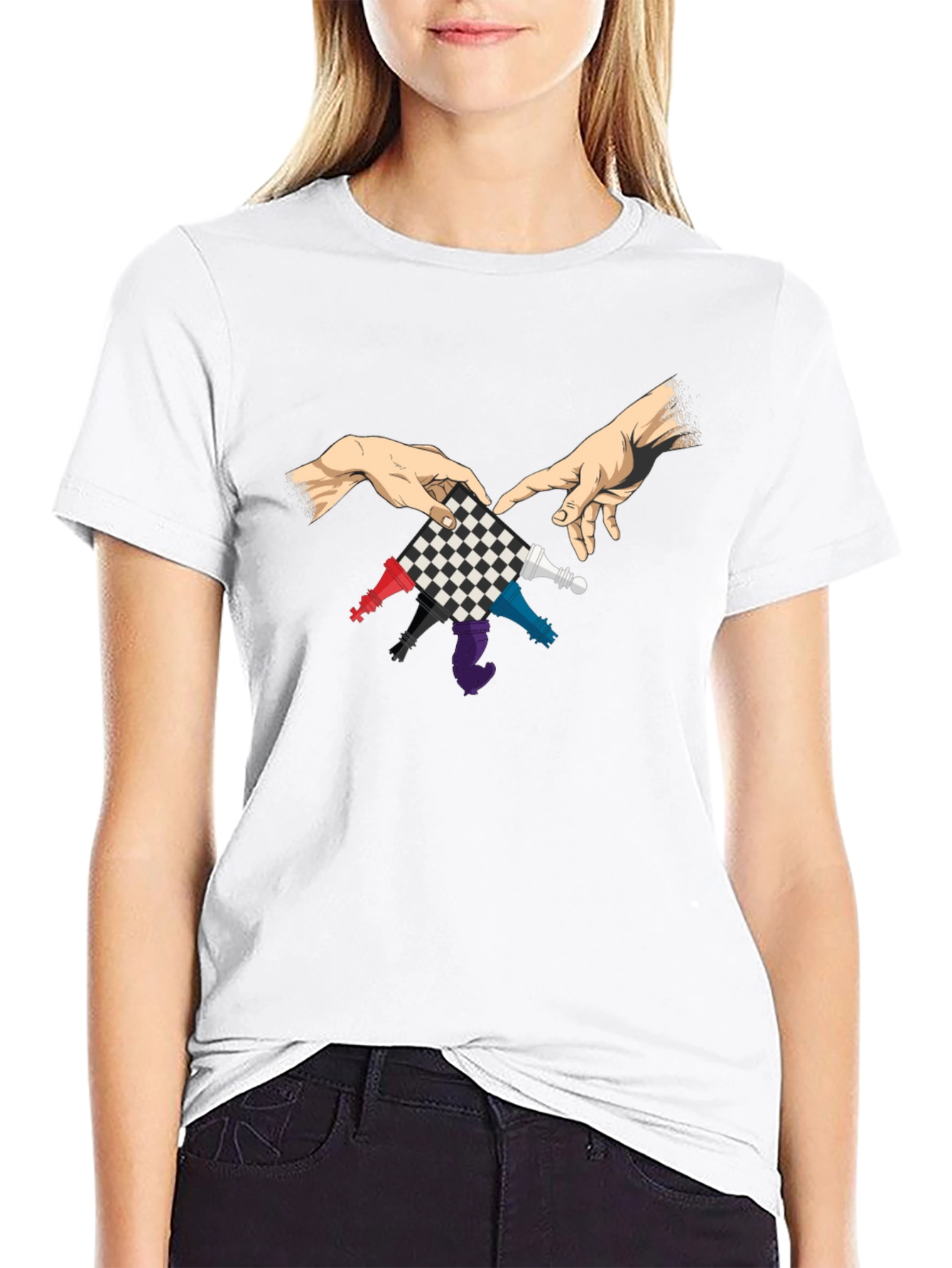 Chess Creation T-Shirt - Artistic Graphic Tee