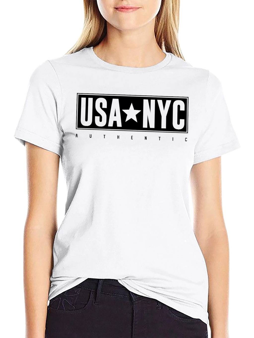 USA NYC Authentic Graphic Tee