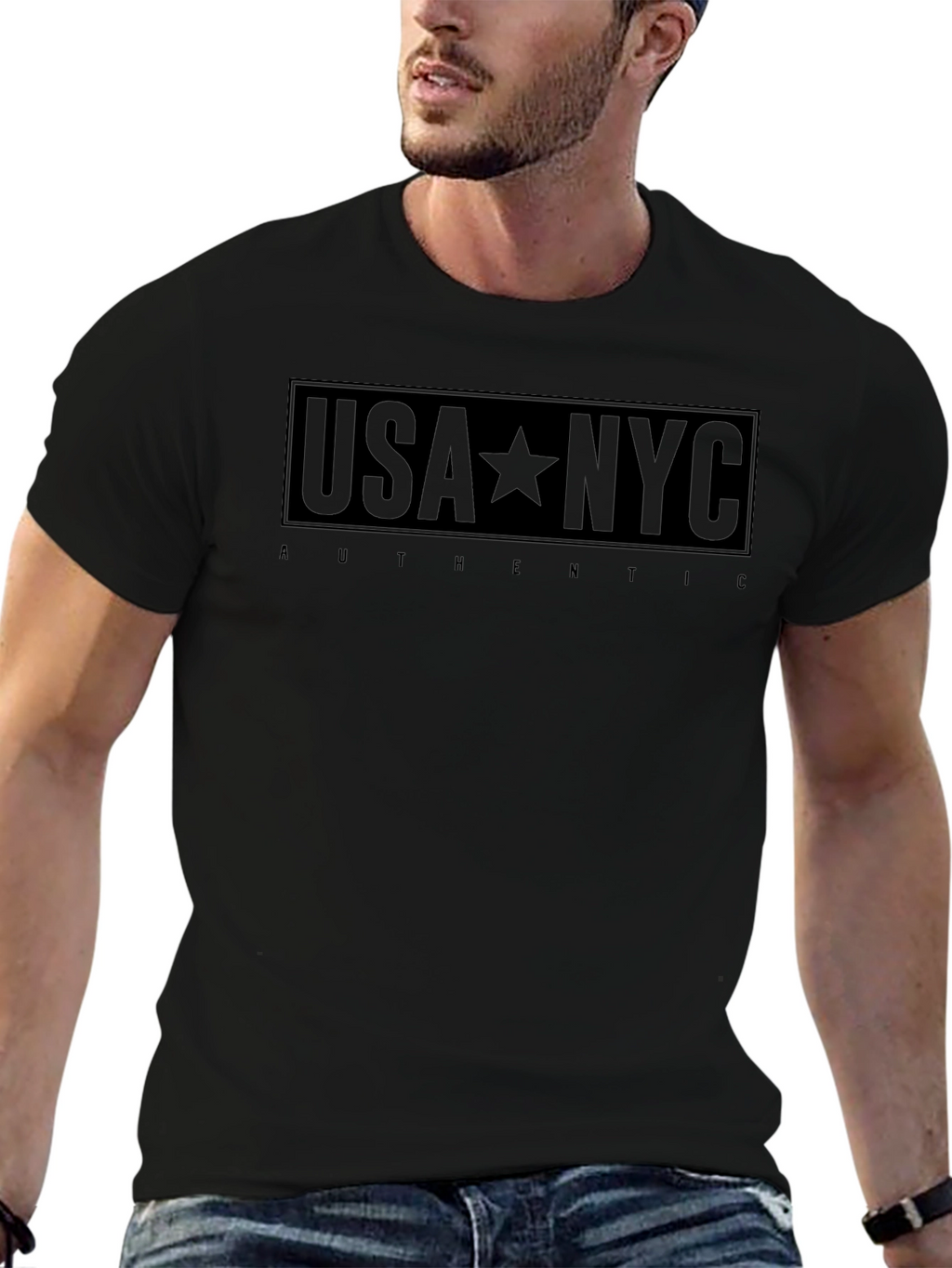 USA NYC Authentic Graphic Tee