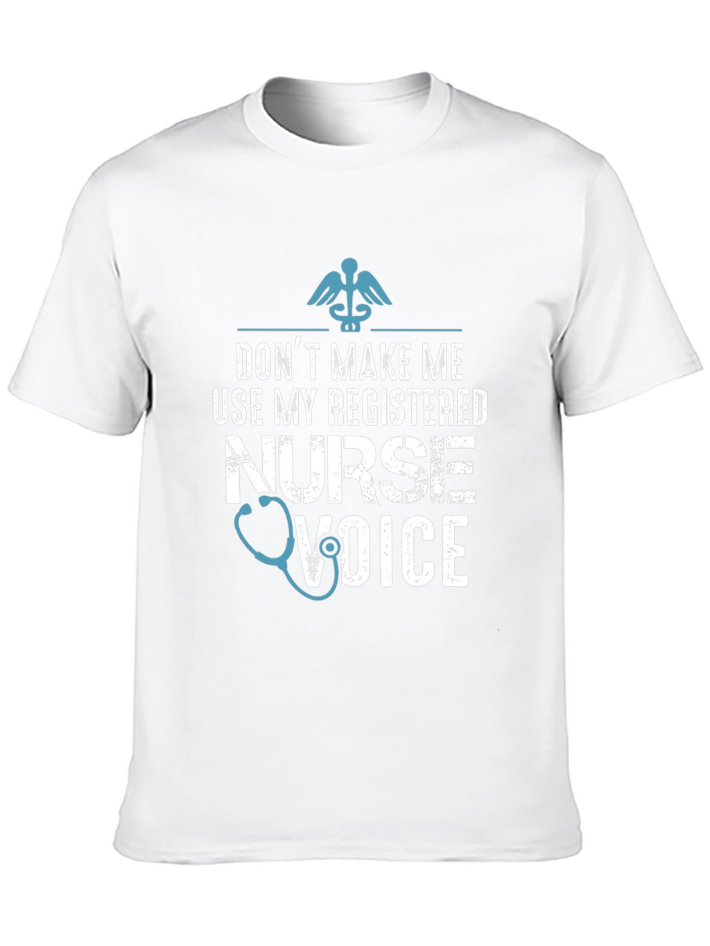 Registered Nurse Voice Graphic Tee - Funny RN T-Shirt