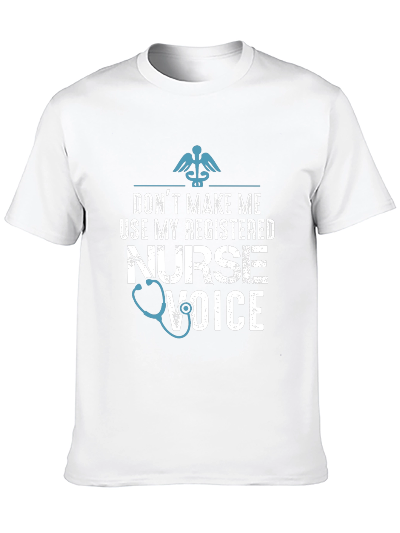 Registered Nurse Voice Graphic Tee - Funny RN T-Shirt